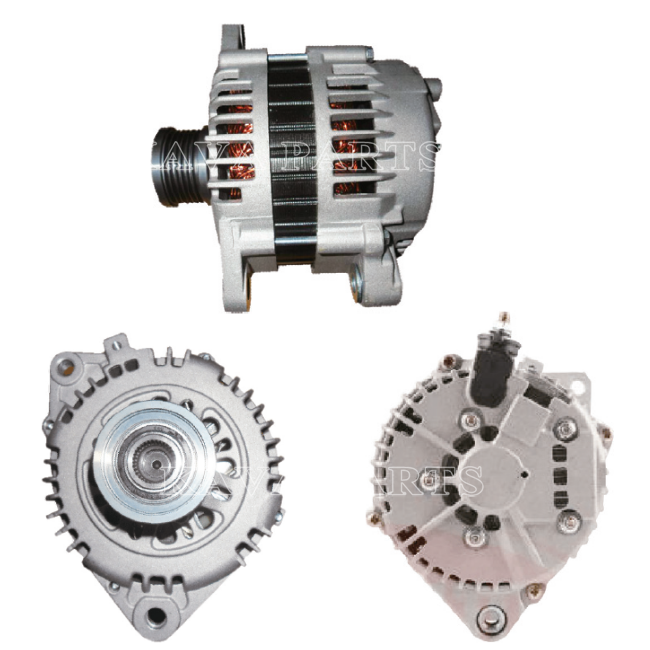 Hitachi - Hitachi Alternator For Nissan,JA1712IR,Lester 11163 LR1110717C