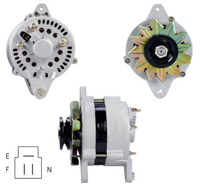 Denso - Denso Alternator For Honda,Isuzu,Toyota,Lester 14131,27020-61011,27020-61012