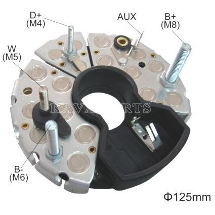 Rectifier - Rectifier For DAF,Mercedes Benz,Saab IBR341 RB-62H 139581